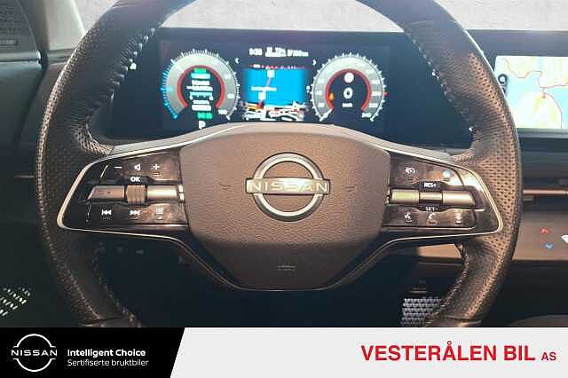 Nissan Ariya 87Kwh, EVOLVE 535km(WLTP), Nappa Skinn, 22Kwh lader++
