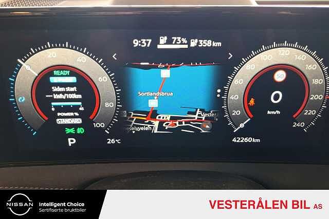 Nissan Ariya 87Kwh, EVOLVE 535km(WLTP), Nappa Skinn, 22Kwh lader++