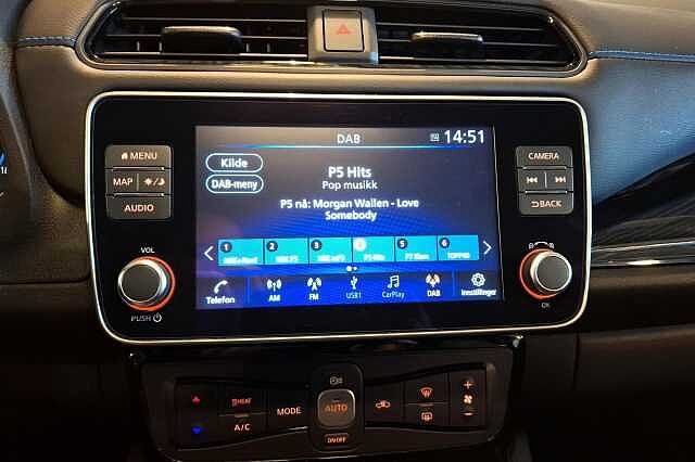 Nissan Leaf 62Kwh e+ Tekna, Bose, ProPilot, 360-cam, Rattvarme++