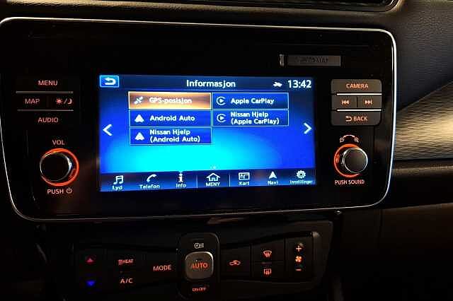 Nissan Leaf 40Kwh, Tekna, BOSE, ACC, DAB, BT, R-cam, +++
