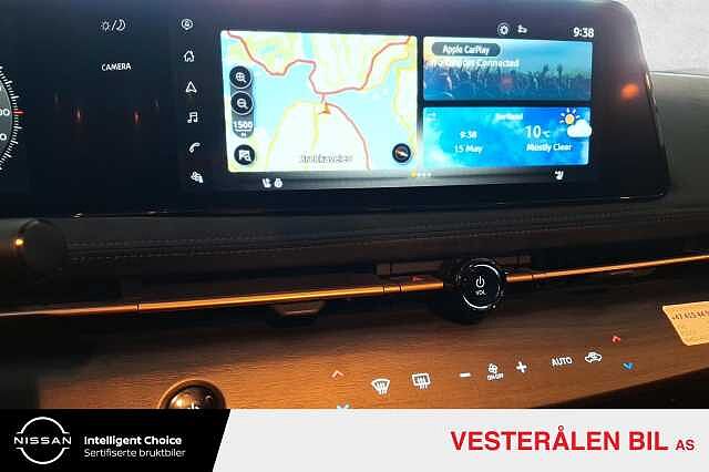 Nissan Ariya 87Kwh, EVOLVE 535km(WLTP), Nappa Skinn, 22Kwh lader++