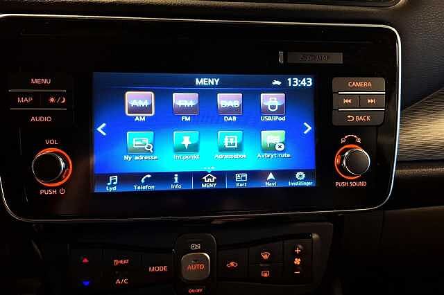 Nissan Leaf 40Kwh, Tekna, BOSE, ACC, DAB, BT, R-cam, +++