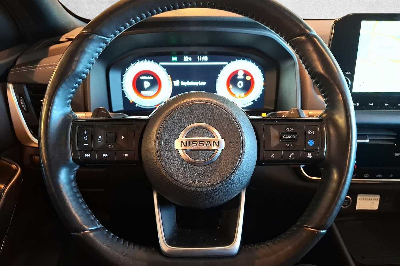Nissan Qashqai DIG-T XTRONIC, Tekna, HUD, ACC, BT, DAB, Ratt-varme+++