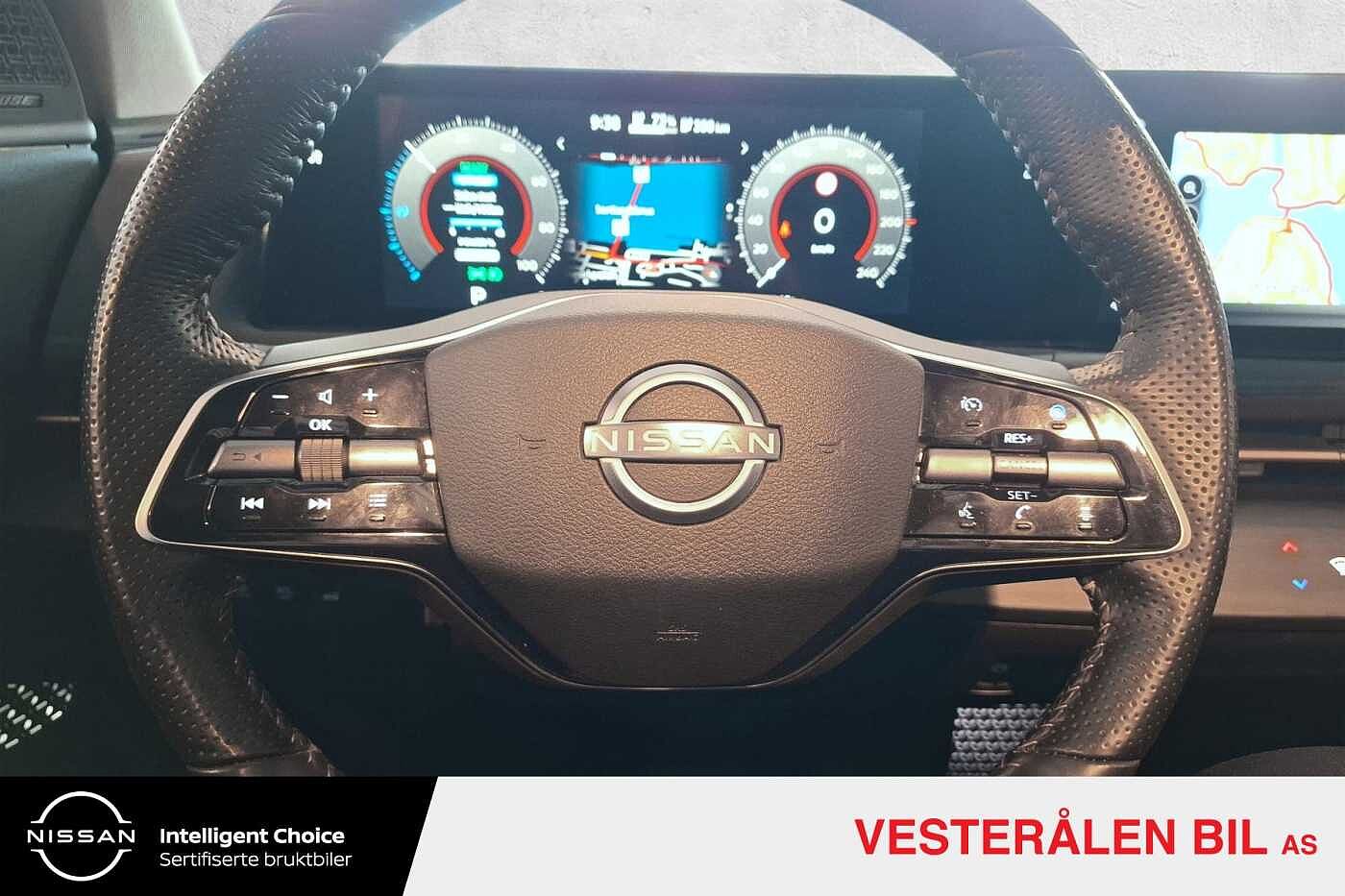 Nissan Ariya 87Kwh, EVOLVE 535km(WLTP), Nappa Skinn, 22Kwh lader++
