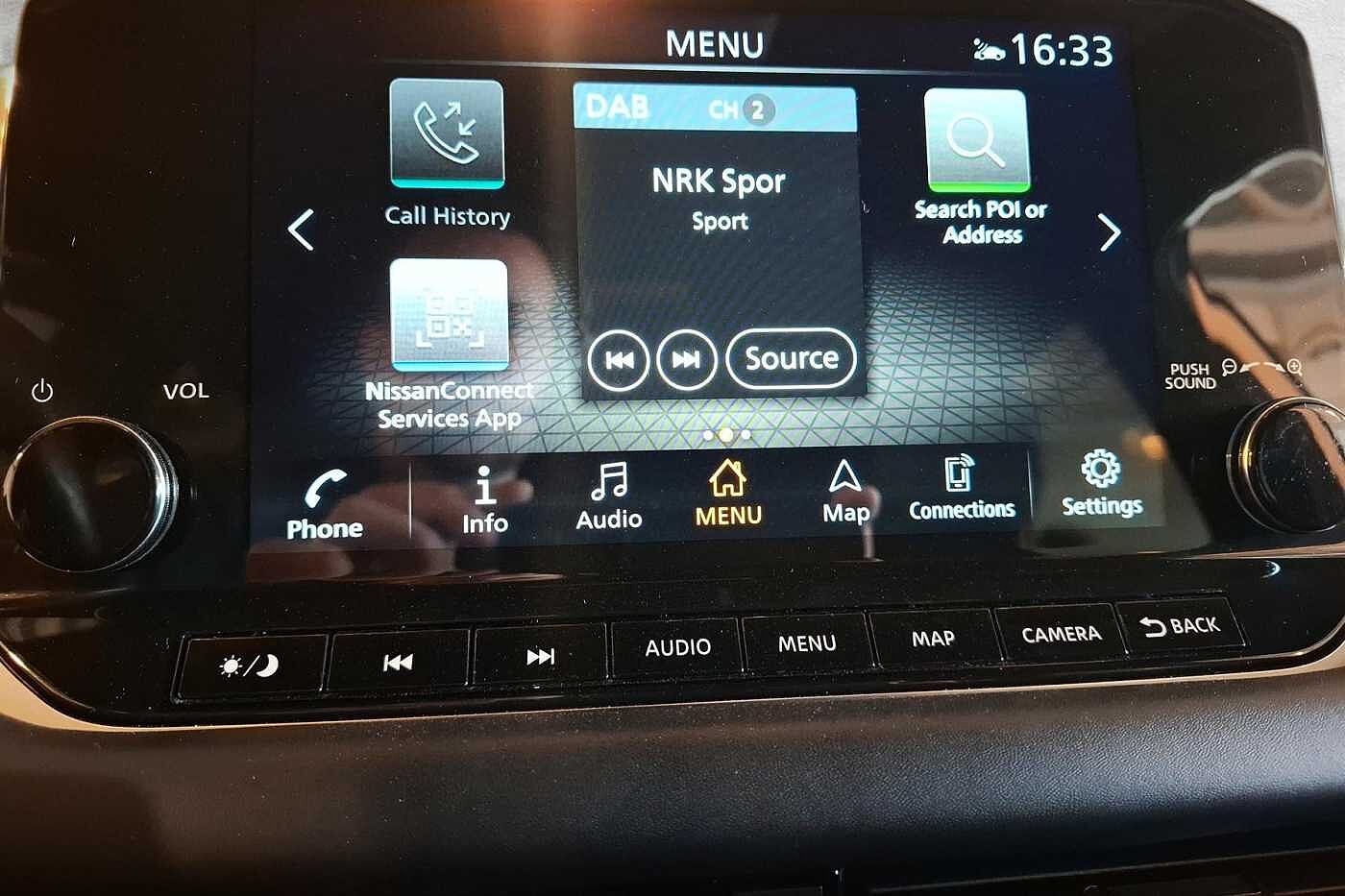 Nissan Qashqai DIG-T XTRONIC, Tekna, HUD, ACC, BT, DAB, Ratt-varme +++