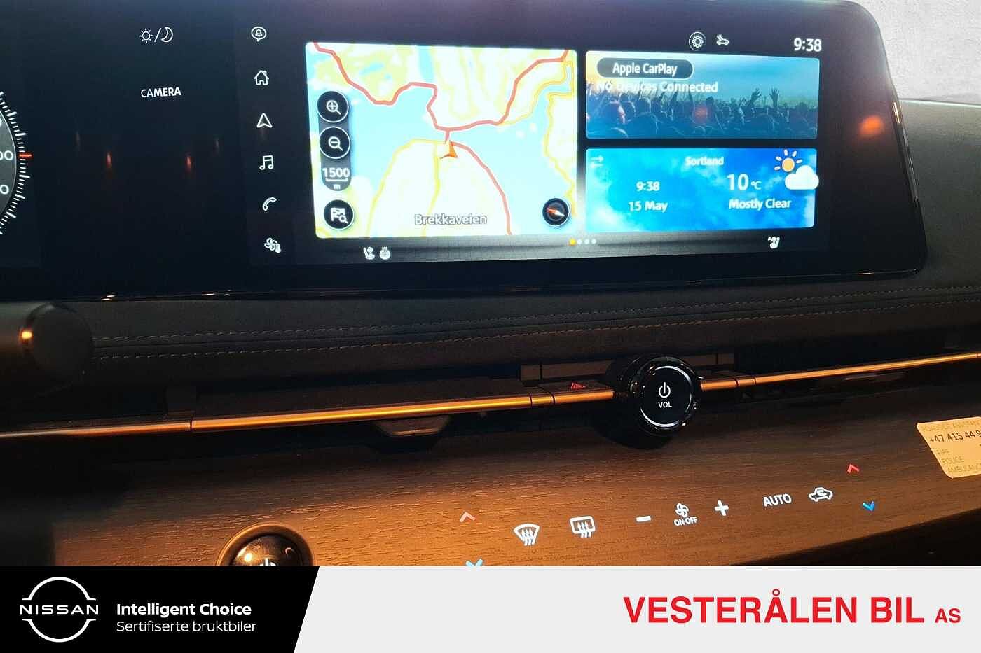 Nissan Ariya 87Kwh, EVOLVE 535km(WLTP), Nappa Skinn, 22Kwh lader++