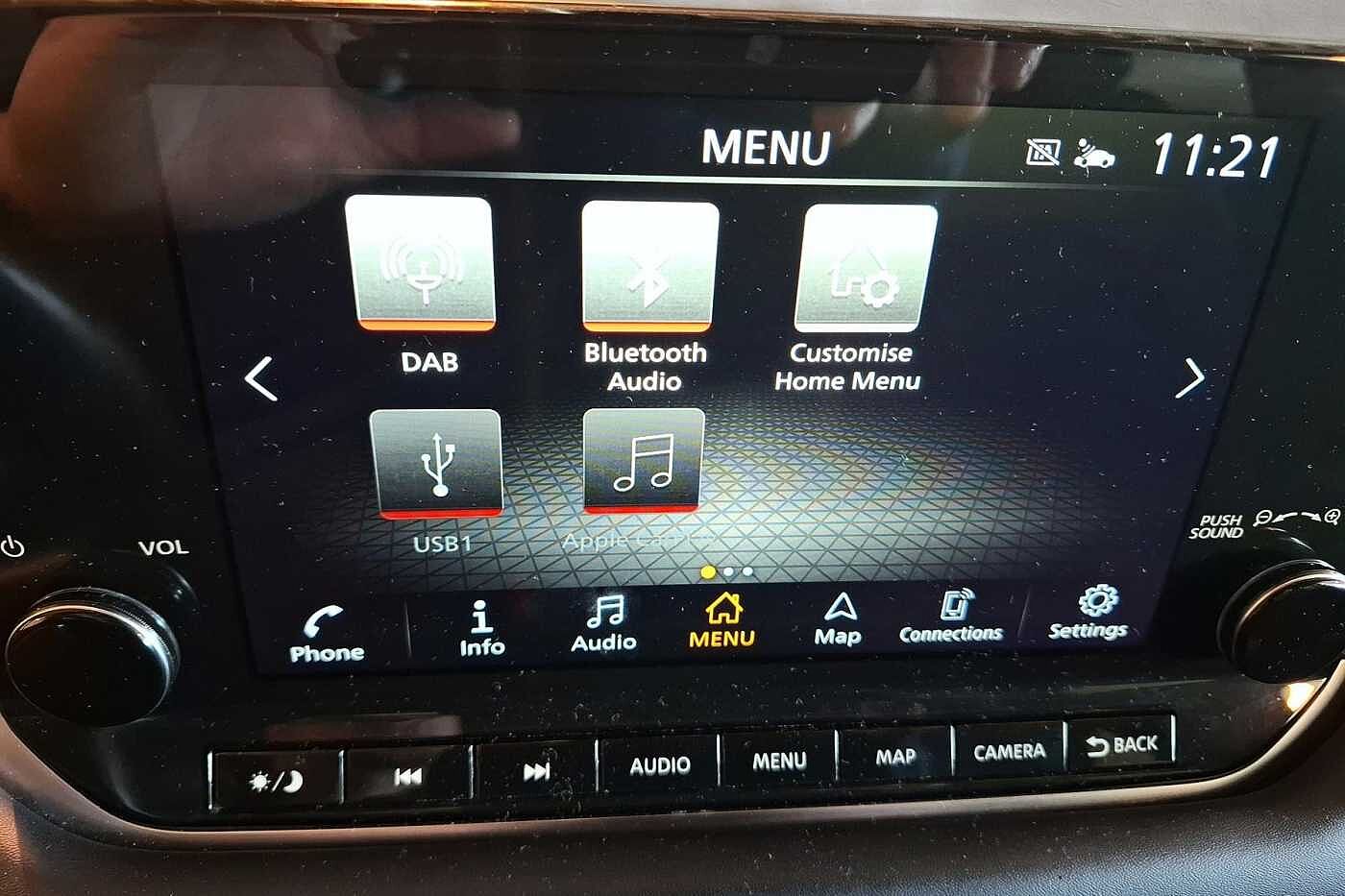 Nissan Qashqai DIG-T XTRONIC, Tekna, HUD, ACC, BT, DAB, Ratt-varme+++