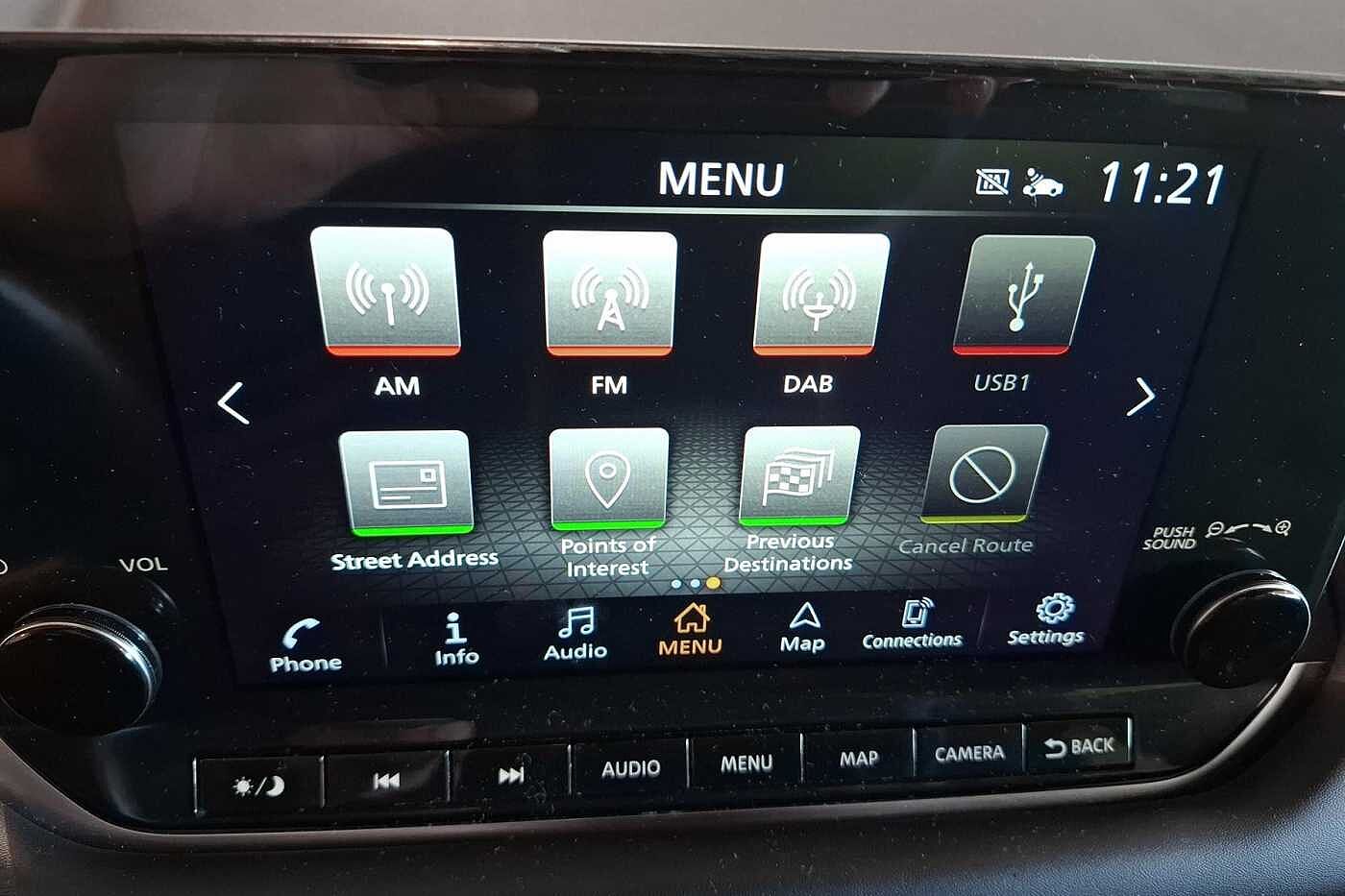 Nissan Qashqai DIG-T XTRONIC, Tekna, HUD, ACC, BT, DAB, Ratt-varme+++