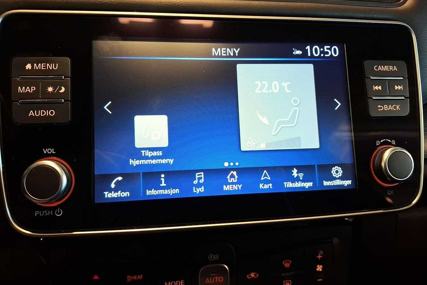 Nissan Leaf 62kwh, N-Connecta, BT, DAB, ACC, Rattvarme, ++